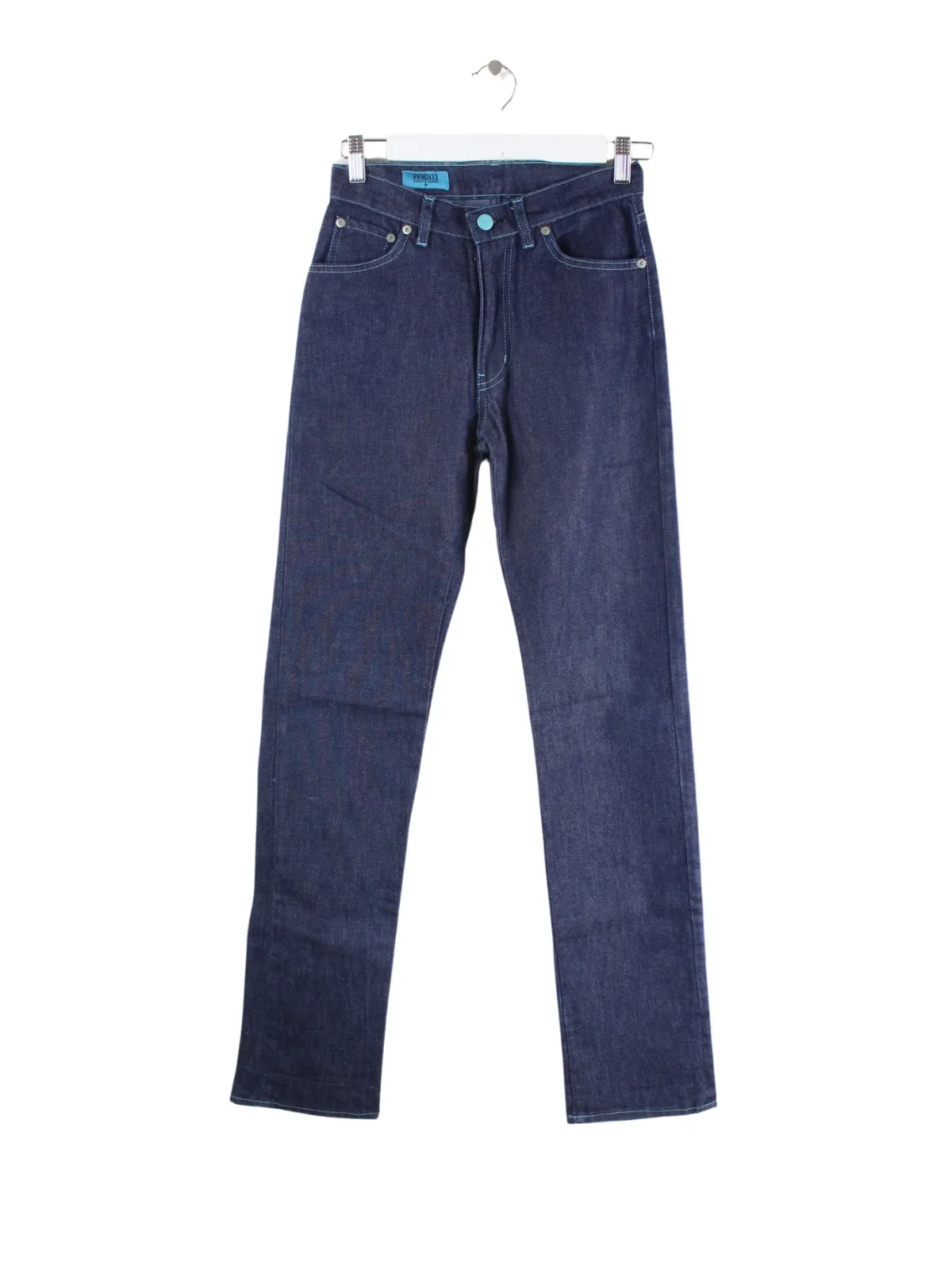 Vintage Damen Fiorucci Safety Jeans Blau W27 L32