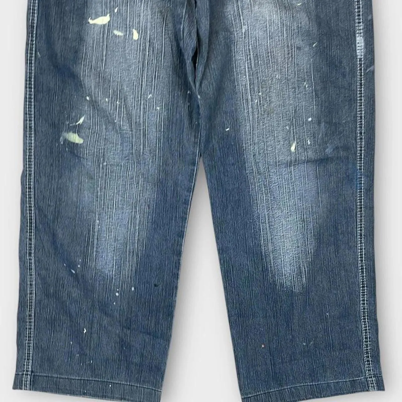 Vintage Japanese Denim Embroidered Straight Fit Jeans