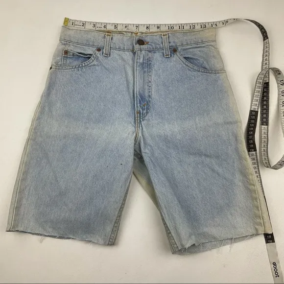 Vintage Levi’s 550 High Waist Wedgie Jean Shorts