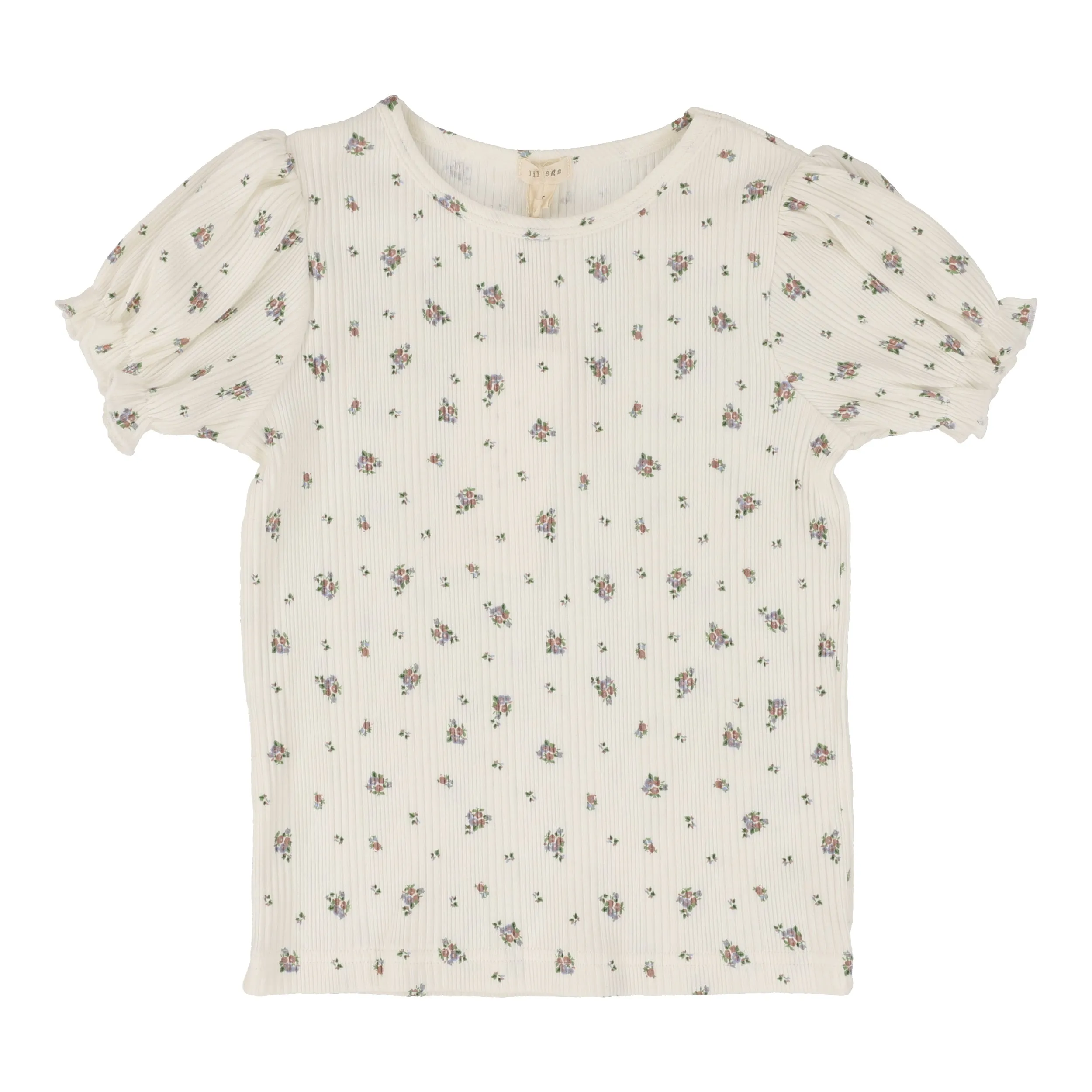 Vintage light floral short sleeve tee by Lil leggs