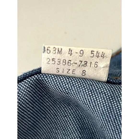 Vintage Orange Tab Levis Denim Blue Jeans READ DESCRIPTION MEASUREMENTS