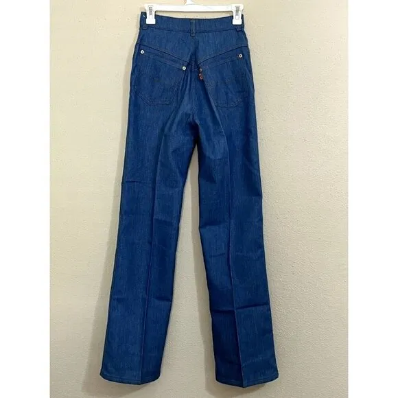 Vintage Orange Tab Levis Denim Blue Jeans READ DESCRIPTION MEASUREMENTS
