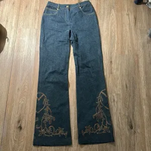 Vintage St. John High Rise Flare Jeans size 2