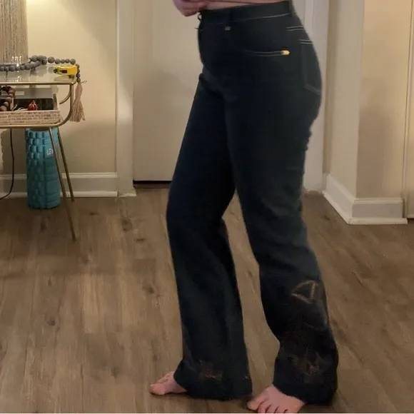 Vintage St. John High Rise Flare Jeans size 2