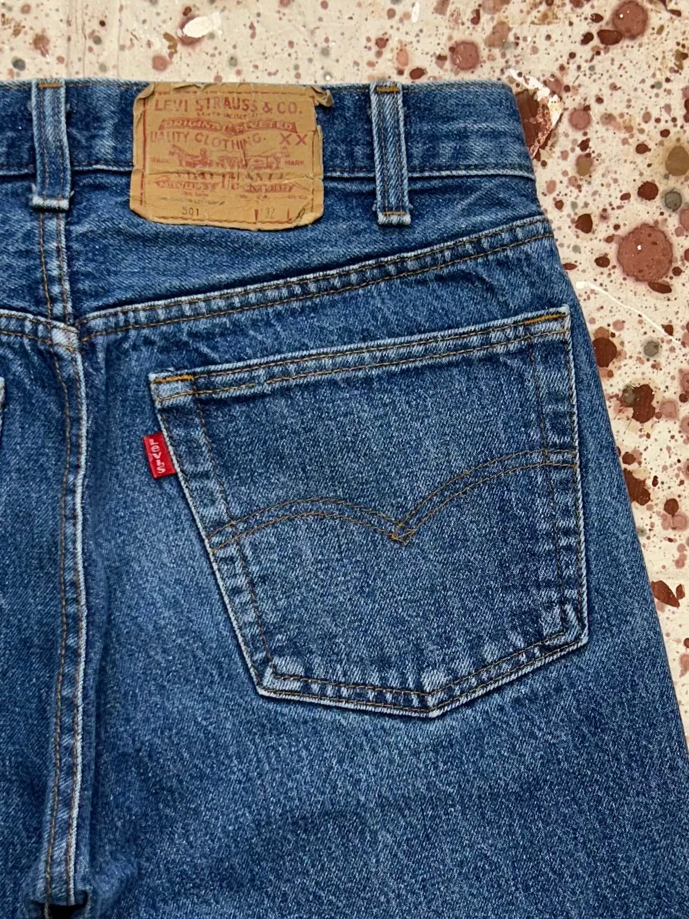 Vintage USA Levi's 501xx Superwash Denim Jeans (JYJ0924-300)