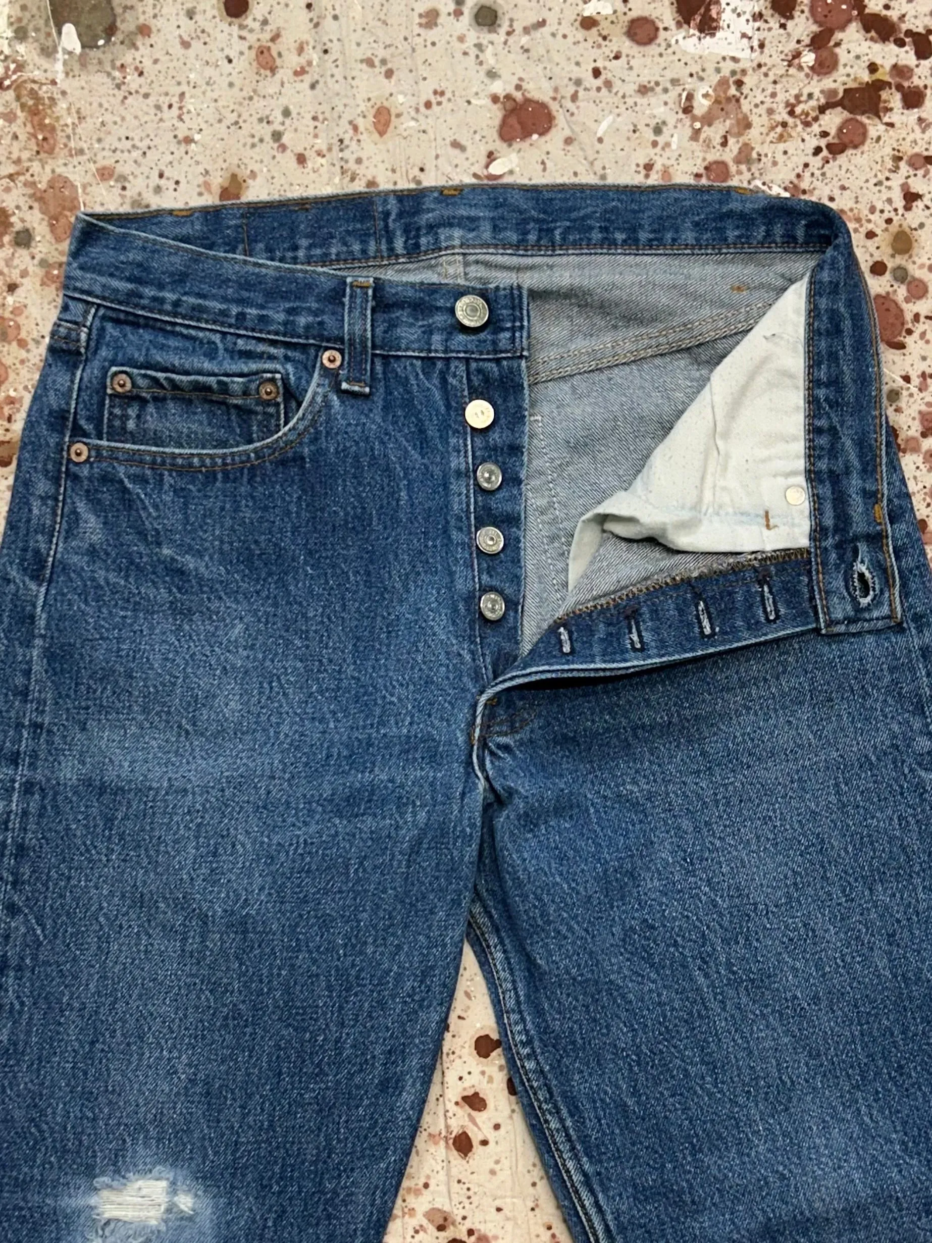 Vintage USA Levi's 501xx Superwash Denim Jeans (JYJ0924-300)