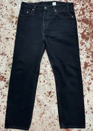Vintage USA Levi's 505 Black Denim Jeans (JYJ1024-342)
