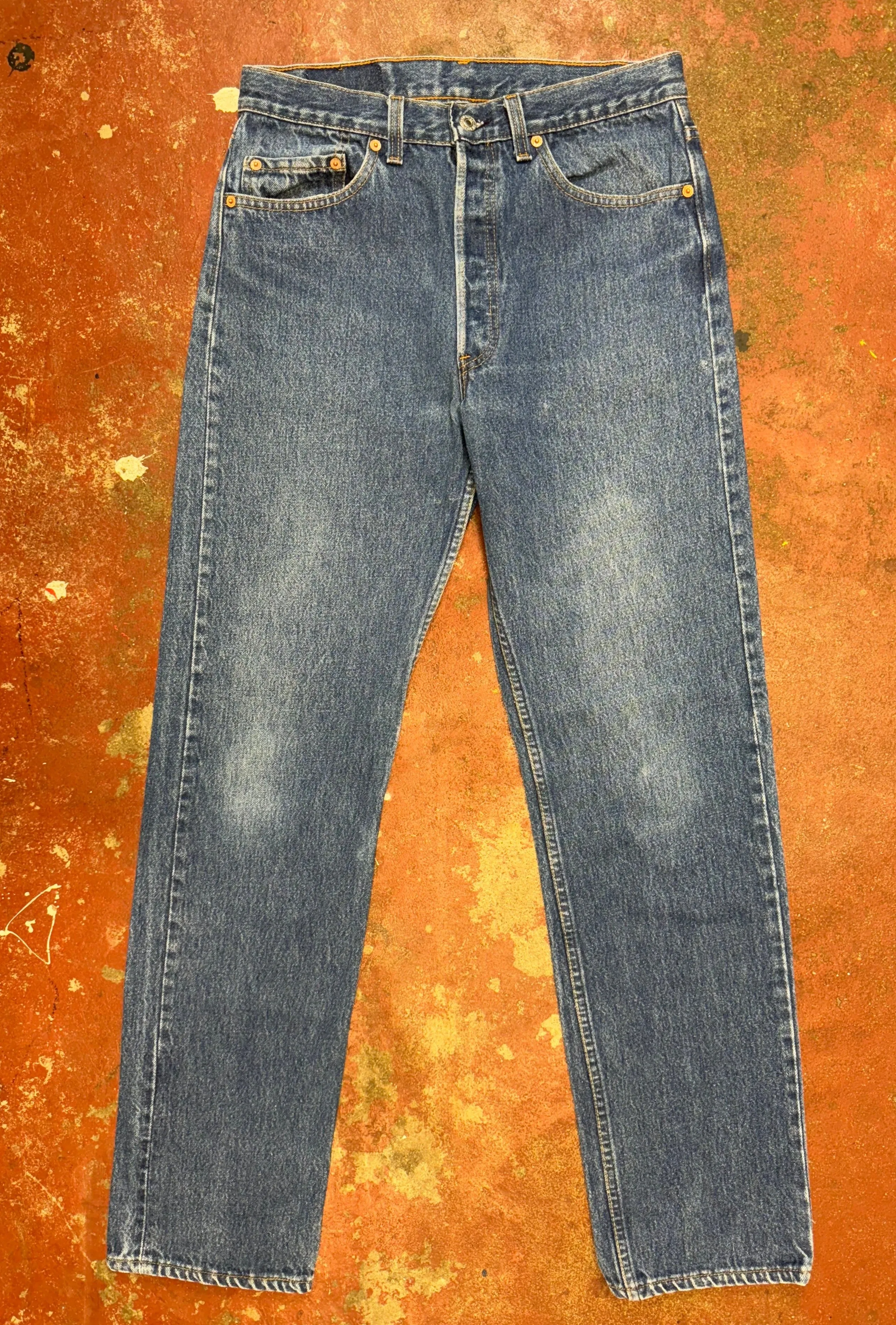 Vintage USA Made Levi 501 Denim Jeans (JYJ0324-095)