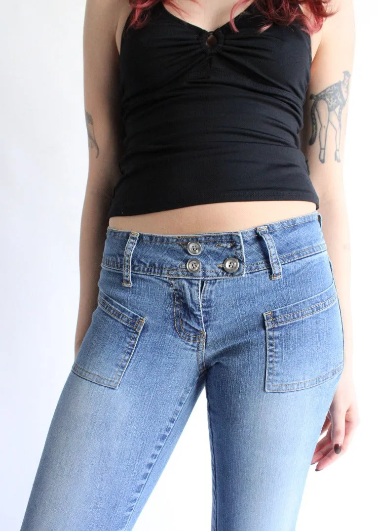 Vintage Y2K Angels Jeans J0142
