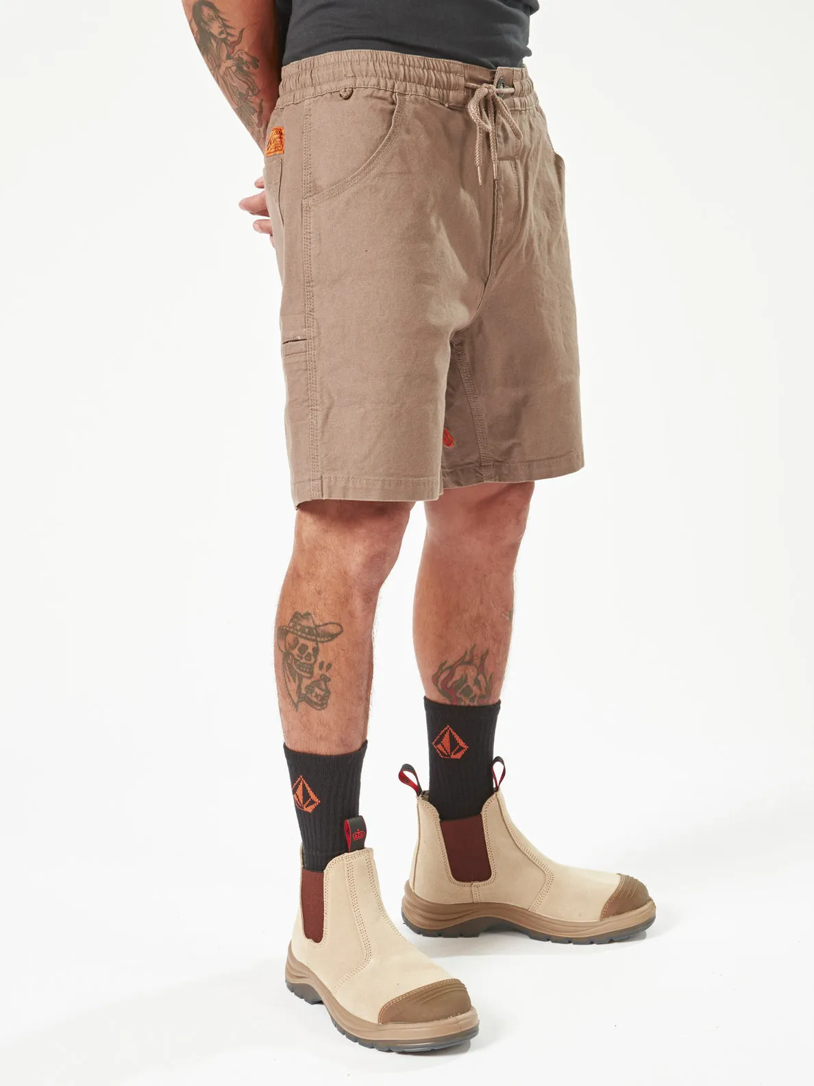 Volcom Caliper EW Work 17 Short - Brindle