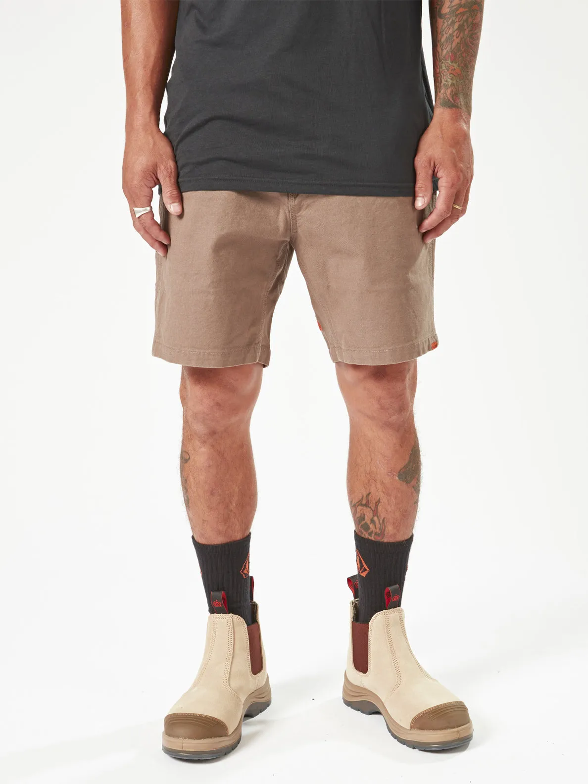 Volcom Caliper EW Work 17 Short - Brindle