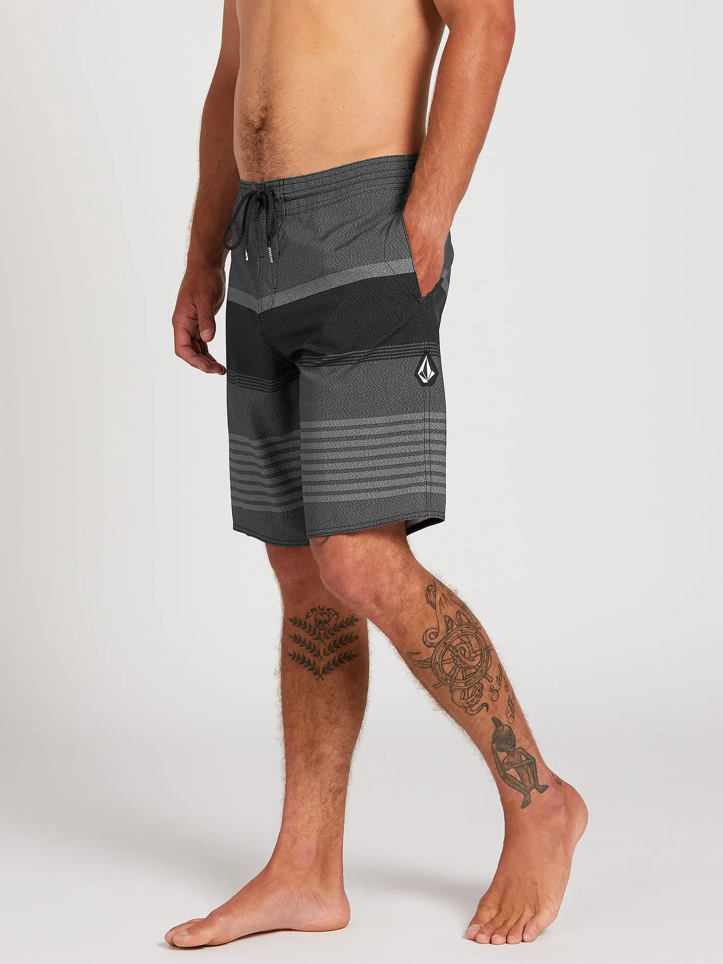 Volcom Mens Stone Static Stoneys Trunks
