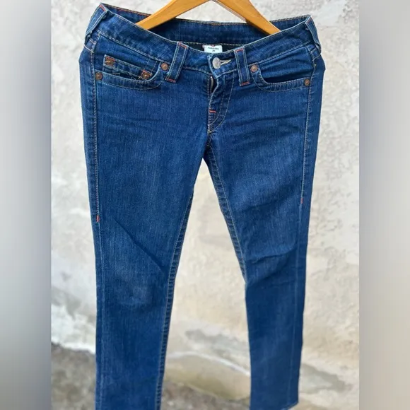 VTG True Religion Johnny 🇺🇸 Made Jeans 👖 Sz 26”x36”