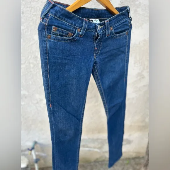 VTG True Religion Johnny 🇺🇸 Made Jeans 👖 Sz 26”x36”