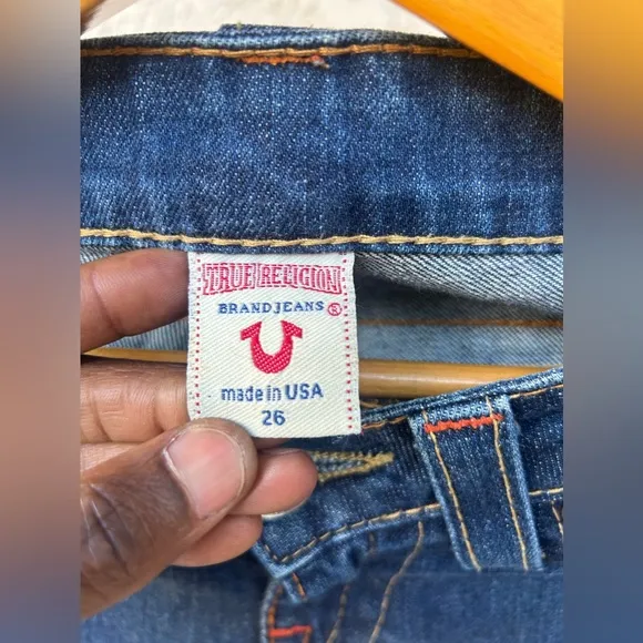 VTG True Religion Johnny 🇺🇸 Made Jeans 👖 Sz 26”x36”