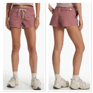 Vuori Vintage Ripstop Shorts - Women's Sz M in Marsala NWOT