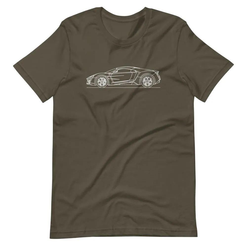 W Motors Lykan Hypersport Silhouette T-shirt