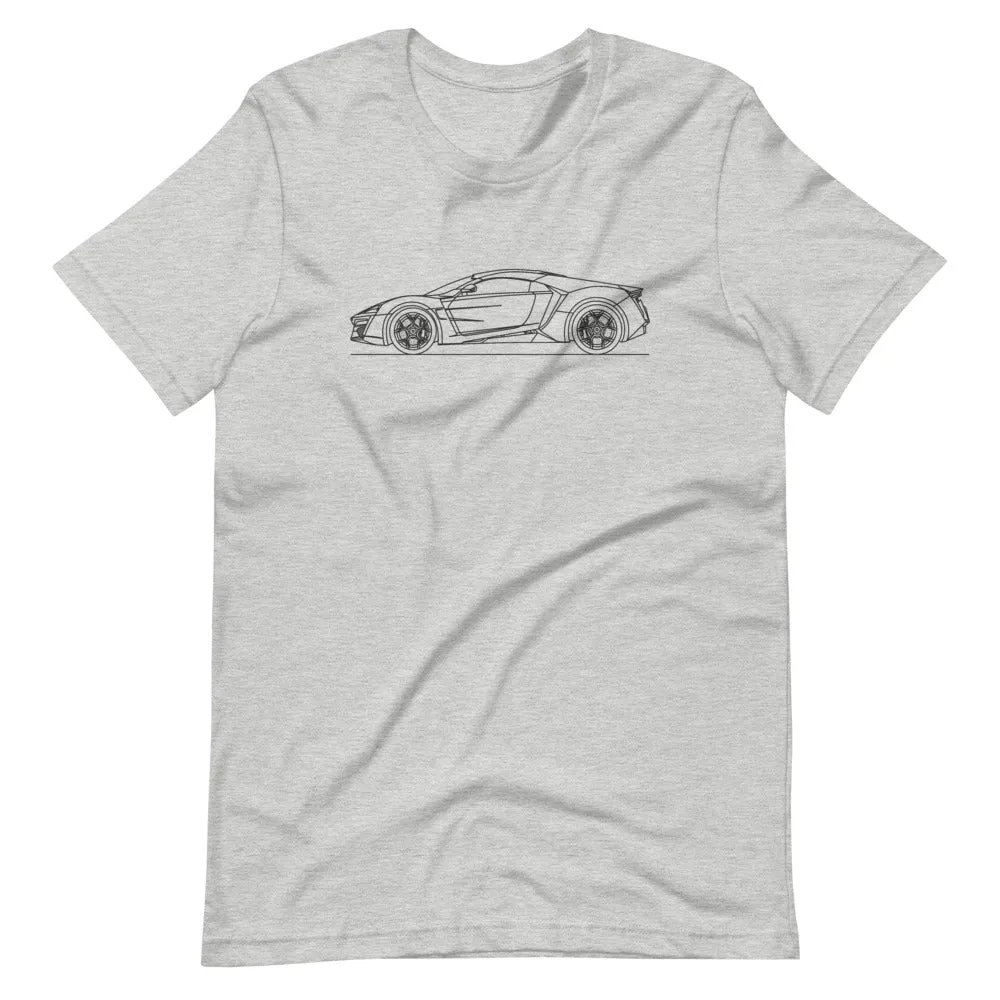W Motors Lykan Hypersport Silhouette T-shirt