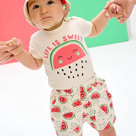 Watermelon Short Sleeve Bodysuit