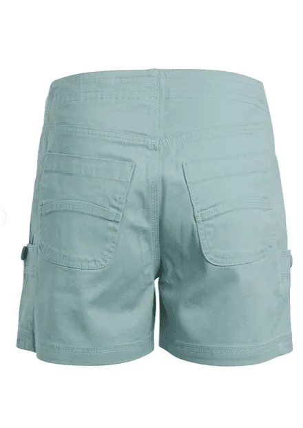 Weird Fish Willoughby Organic Cotton Summer Shorts Faded Jade