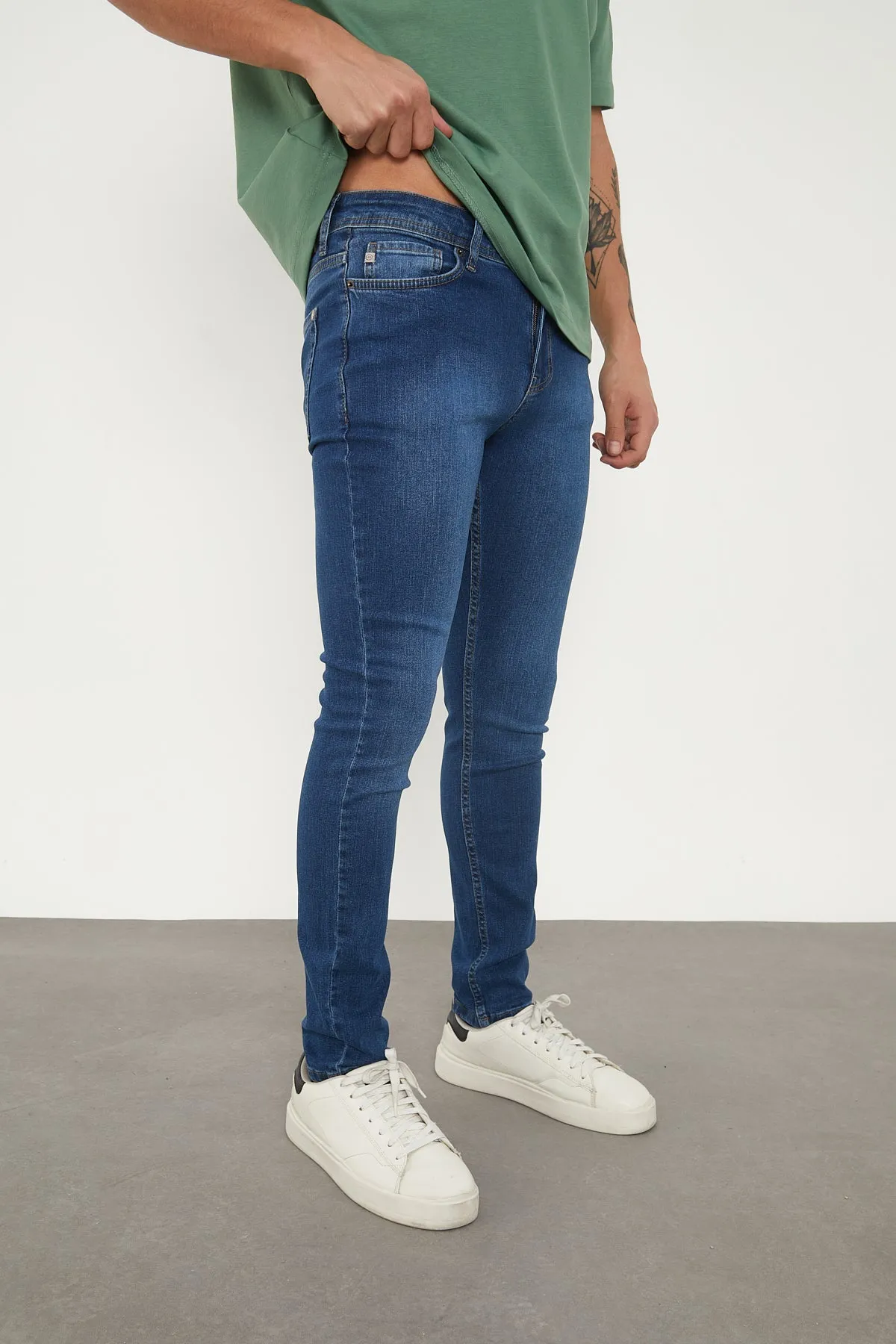 Wolfe Denim Slim Fit Jeans – Deep Blue