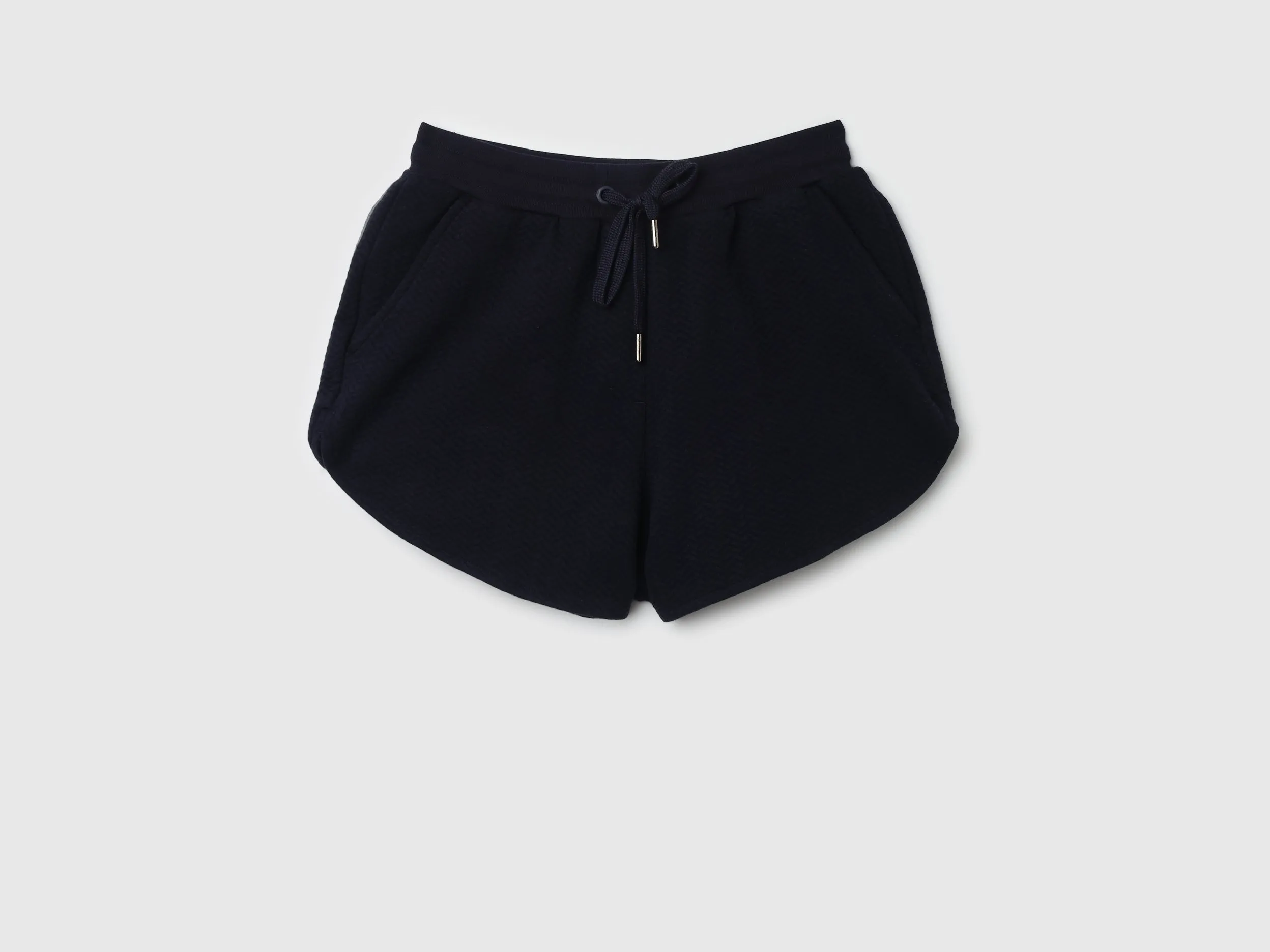 Women Herringbone Regular Fit Shorts