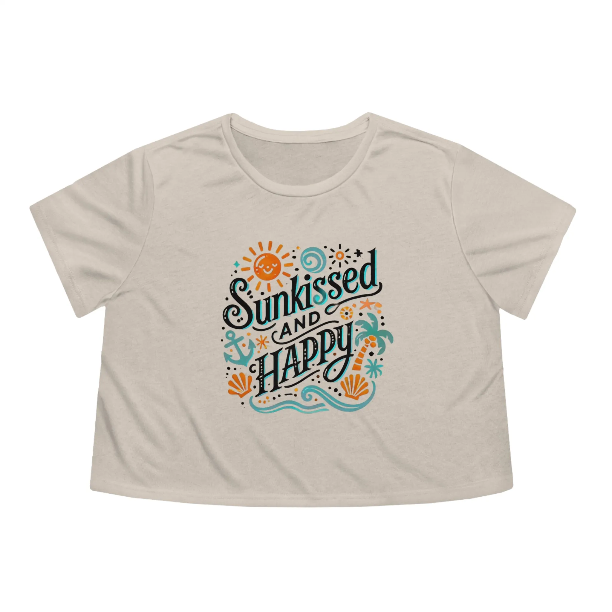 Women's Flowy Cropped Tee
