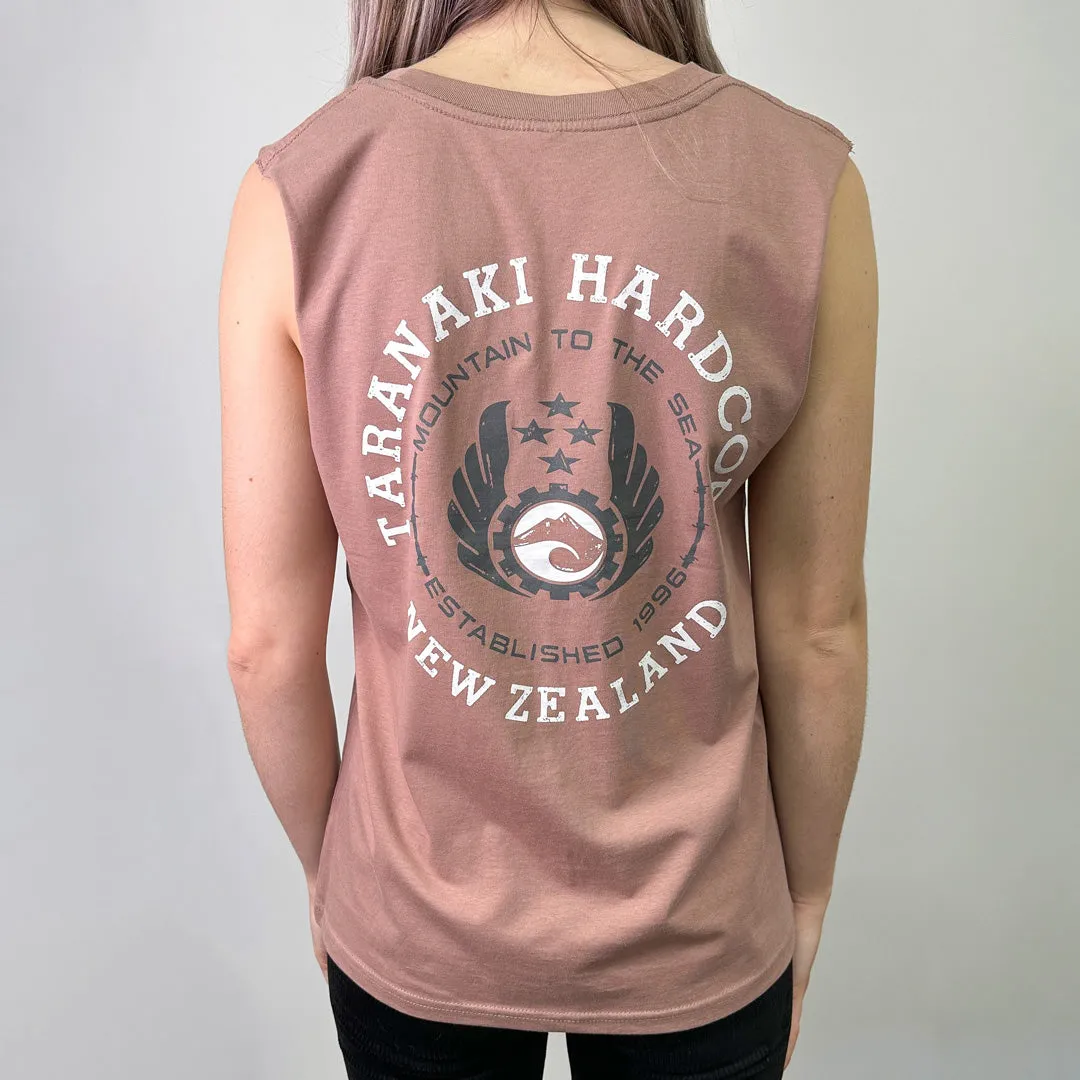 Womens Mountain To Sea Tank Singlet