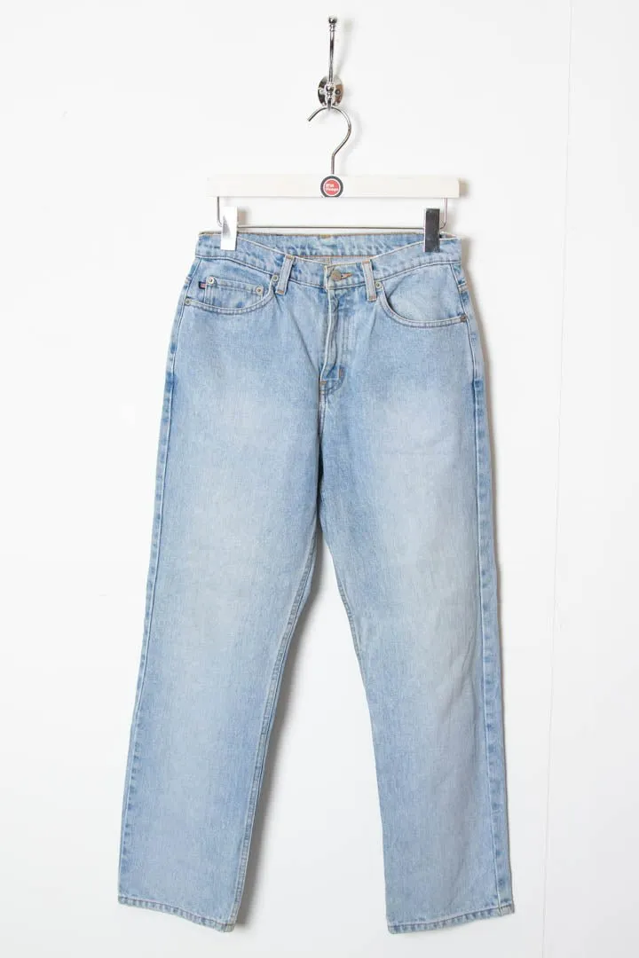 Women's Ralph Lauren Polo Jeans Wide Leg High Waisted Denim Jeans (8)