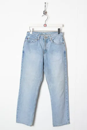 Women's Ralph Lauren Polo Jeans Wide Leg High Waisted Denim Jeans (8)