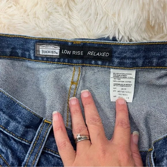 Women's Vintage Rockies Rocky Mountain BarebackDenim Jeans RLR