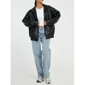 Women's Warm Stylish Oversized Bomber Jacket | Waterproof
