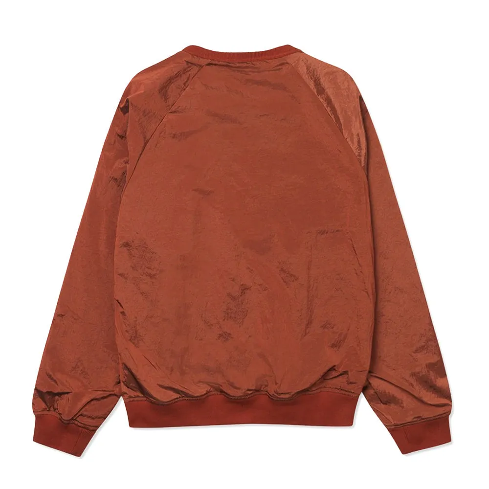 Wood Wood Men Ramlo Tech Pullover Rust