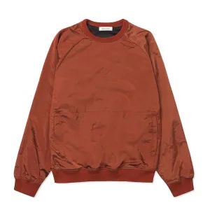 Wood Wood Men Ramlo Tech Pullover Rust