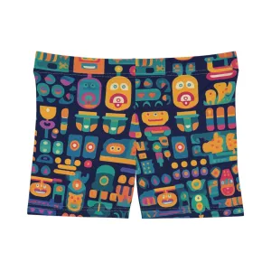 Workout Shorts - Anika Trikonasana Space Invader