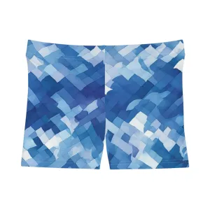 Workout Shorts - Bard Balasana Shibori