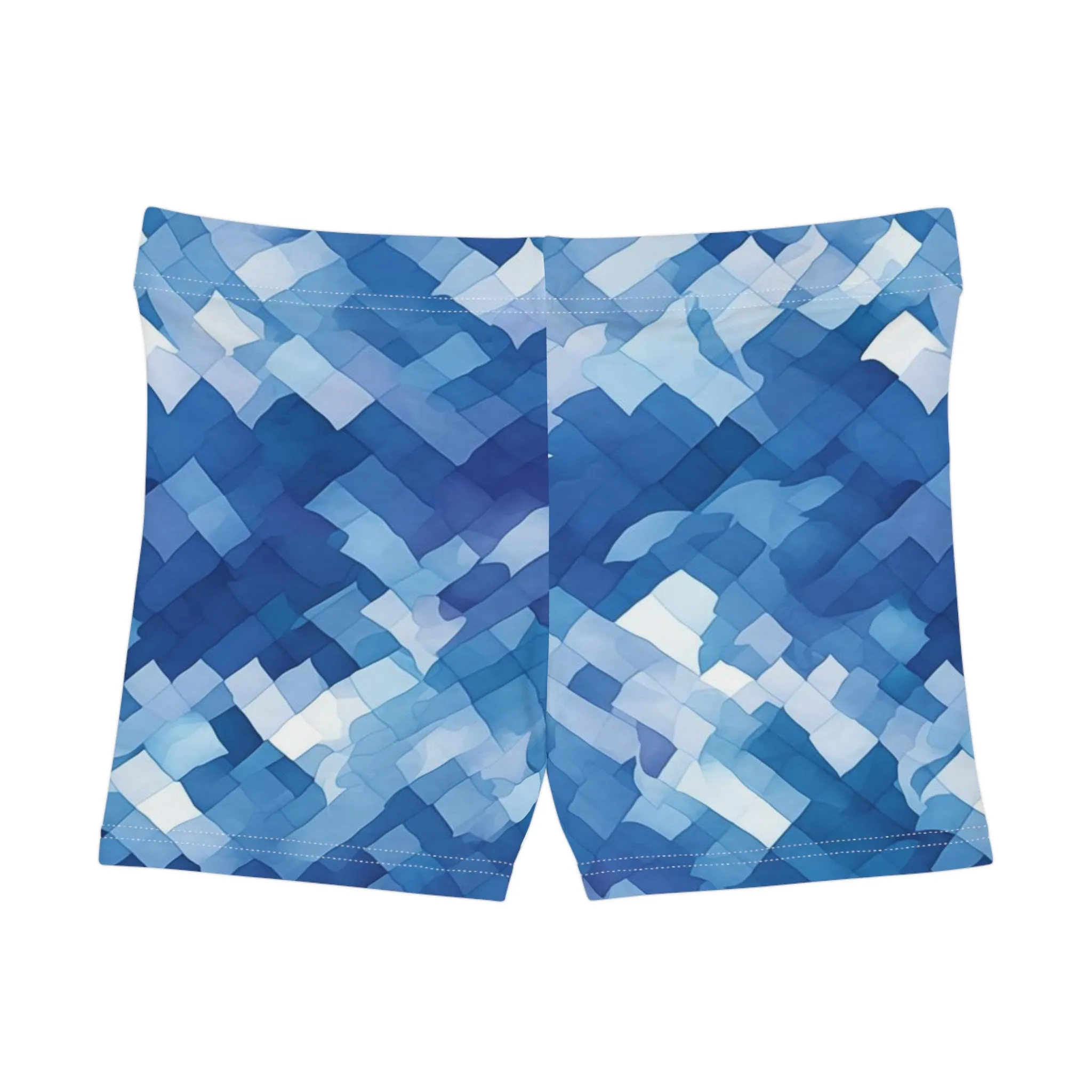 Workout Shorts - Bard Balasana Shibori