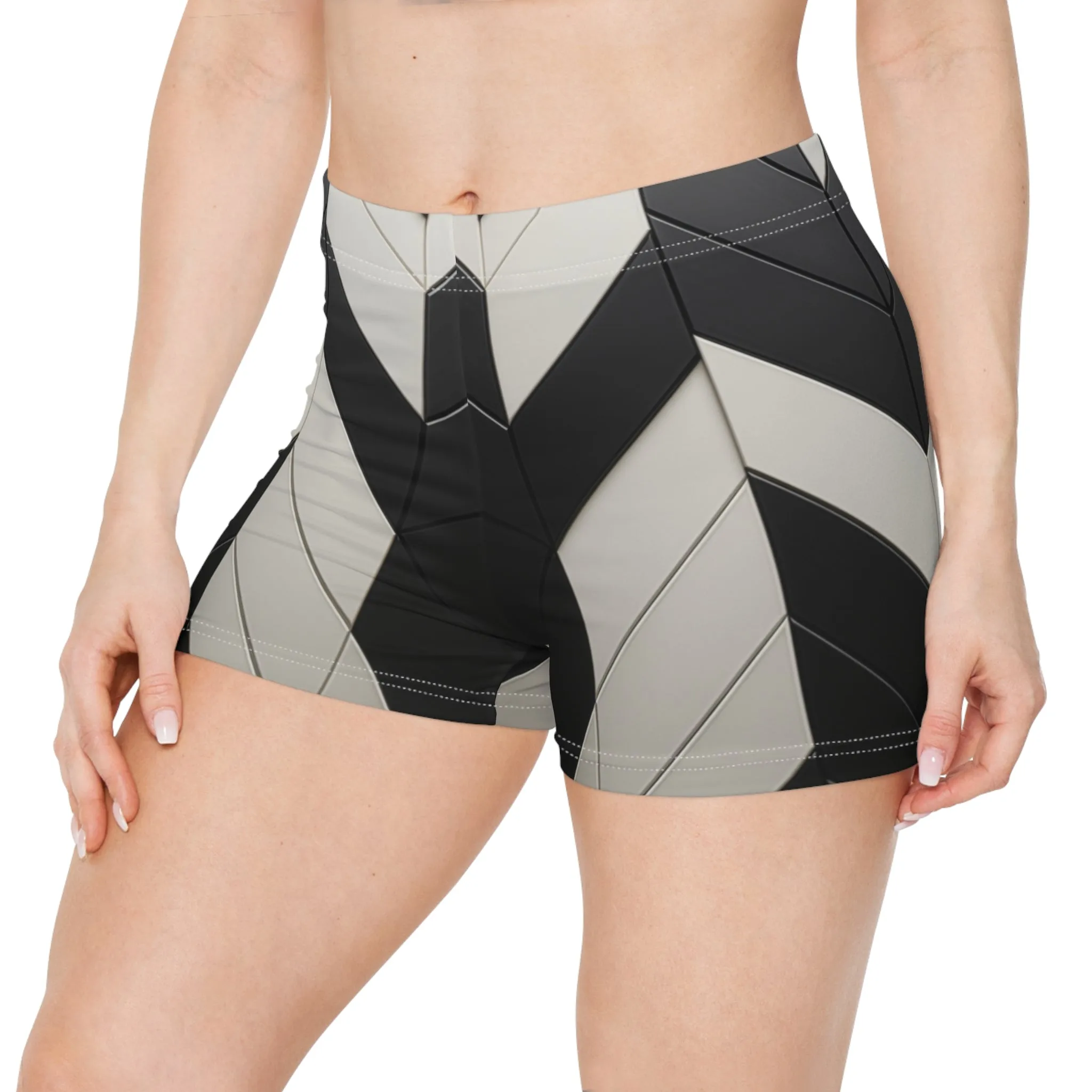 Workout Shorts - Chevrons for Aphrodite