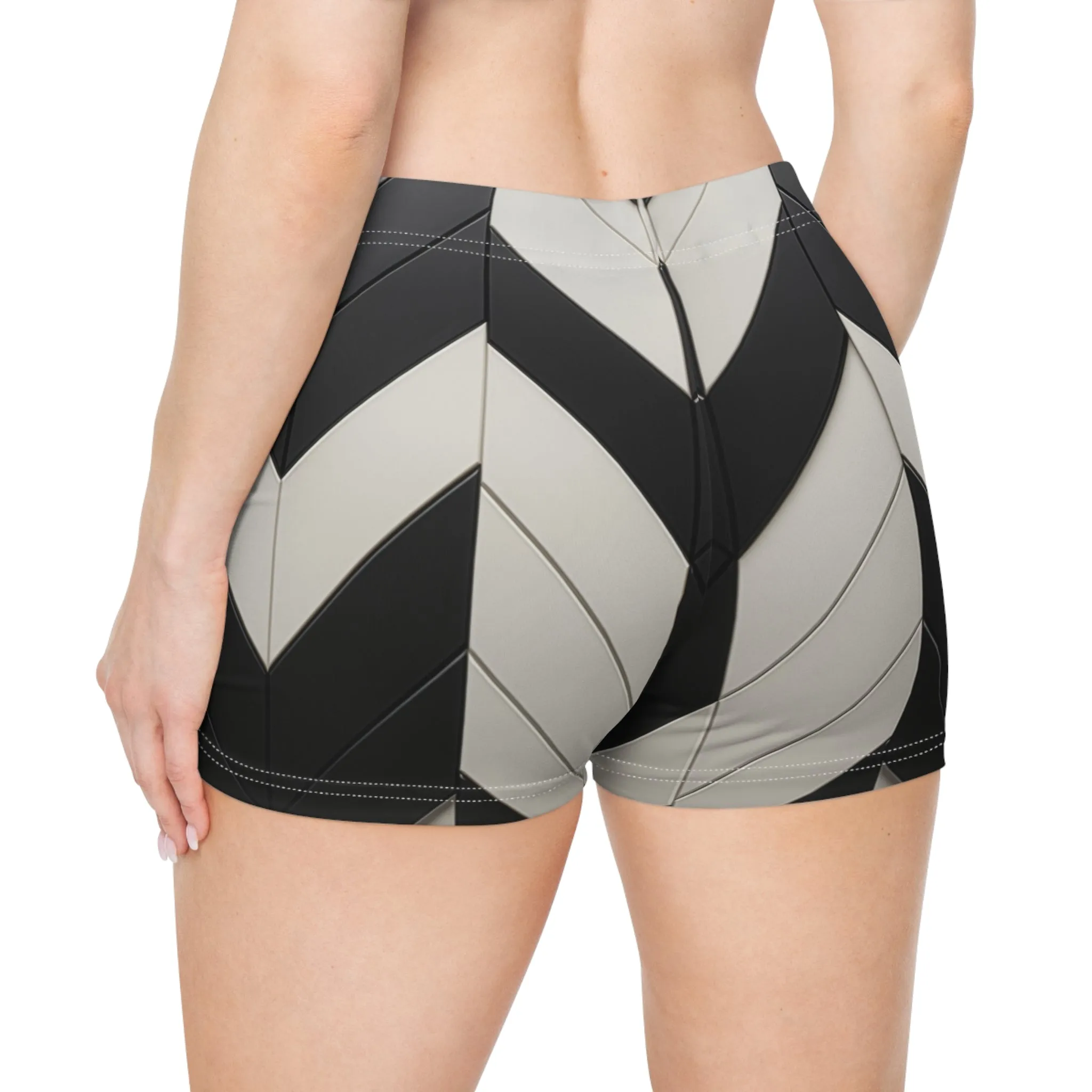 Workout Shorts - Chevrons for Aphrodite