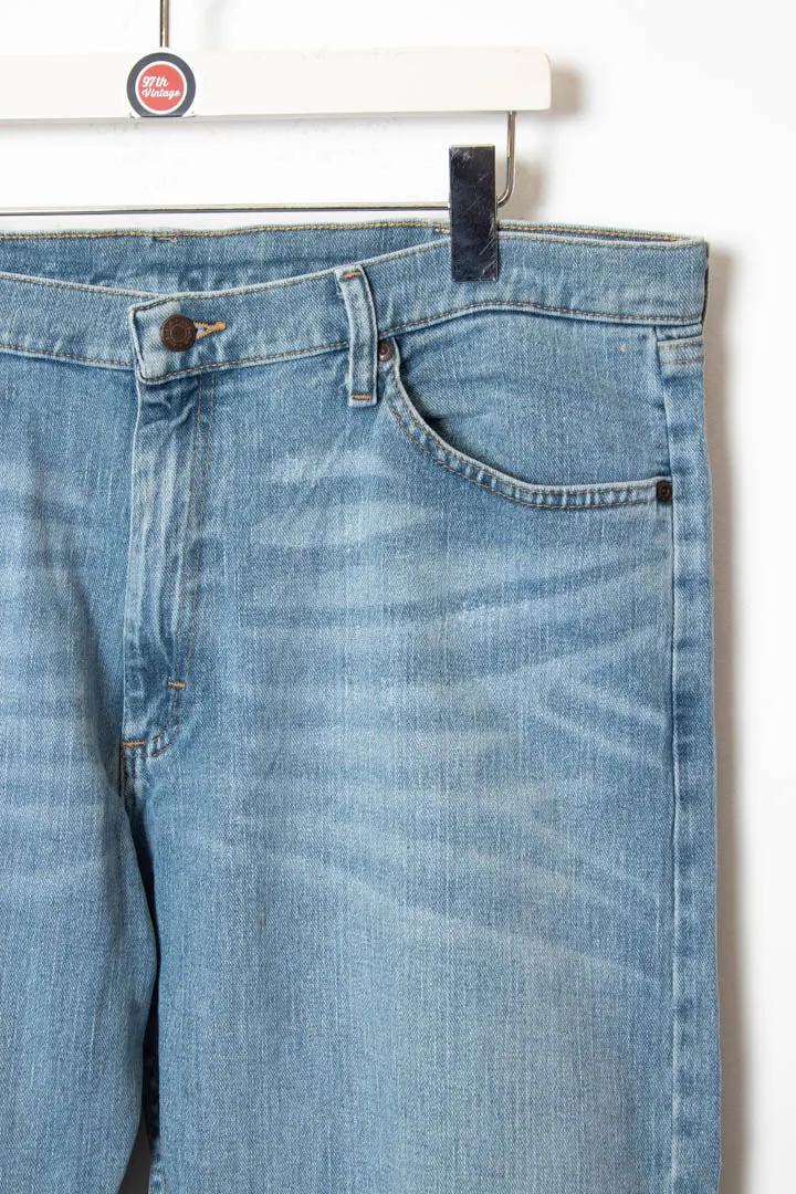 Wrangler Light Wash Baggy Denim Jeans (W38 x L28)