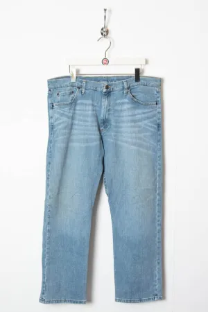 Wrangler Light Wash Baggy Denim Jeans (W38 x L28)