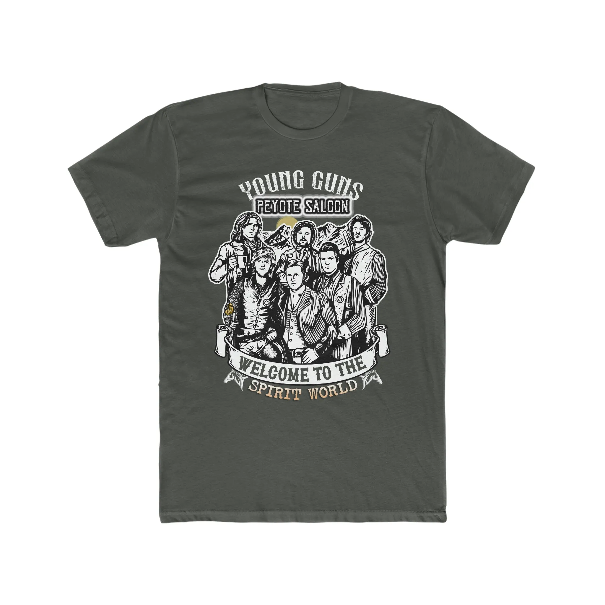 Young Guns Peyote Saloon Tee on Next Level
