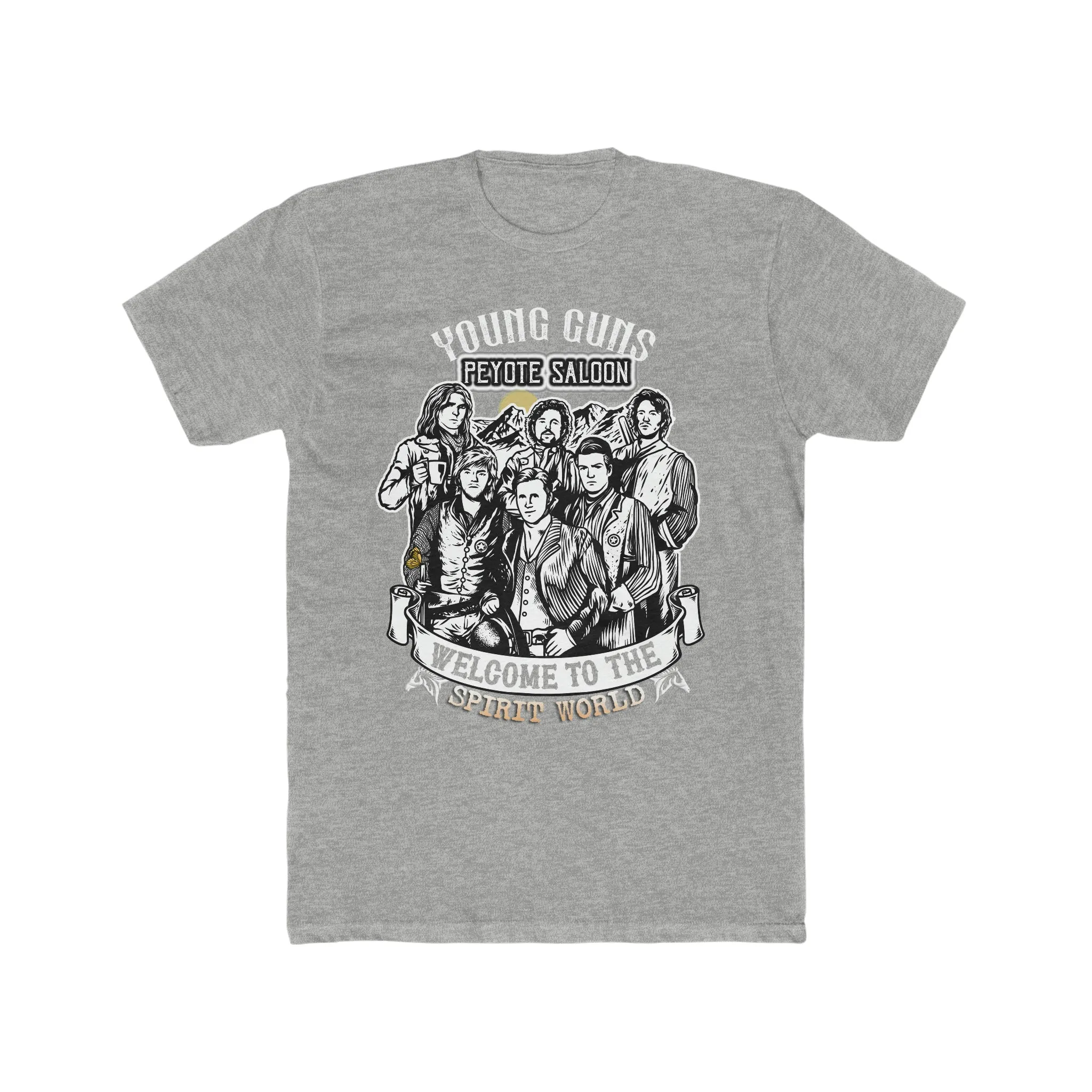 Young Guns Peyote Saloon Tee on Next Level