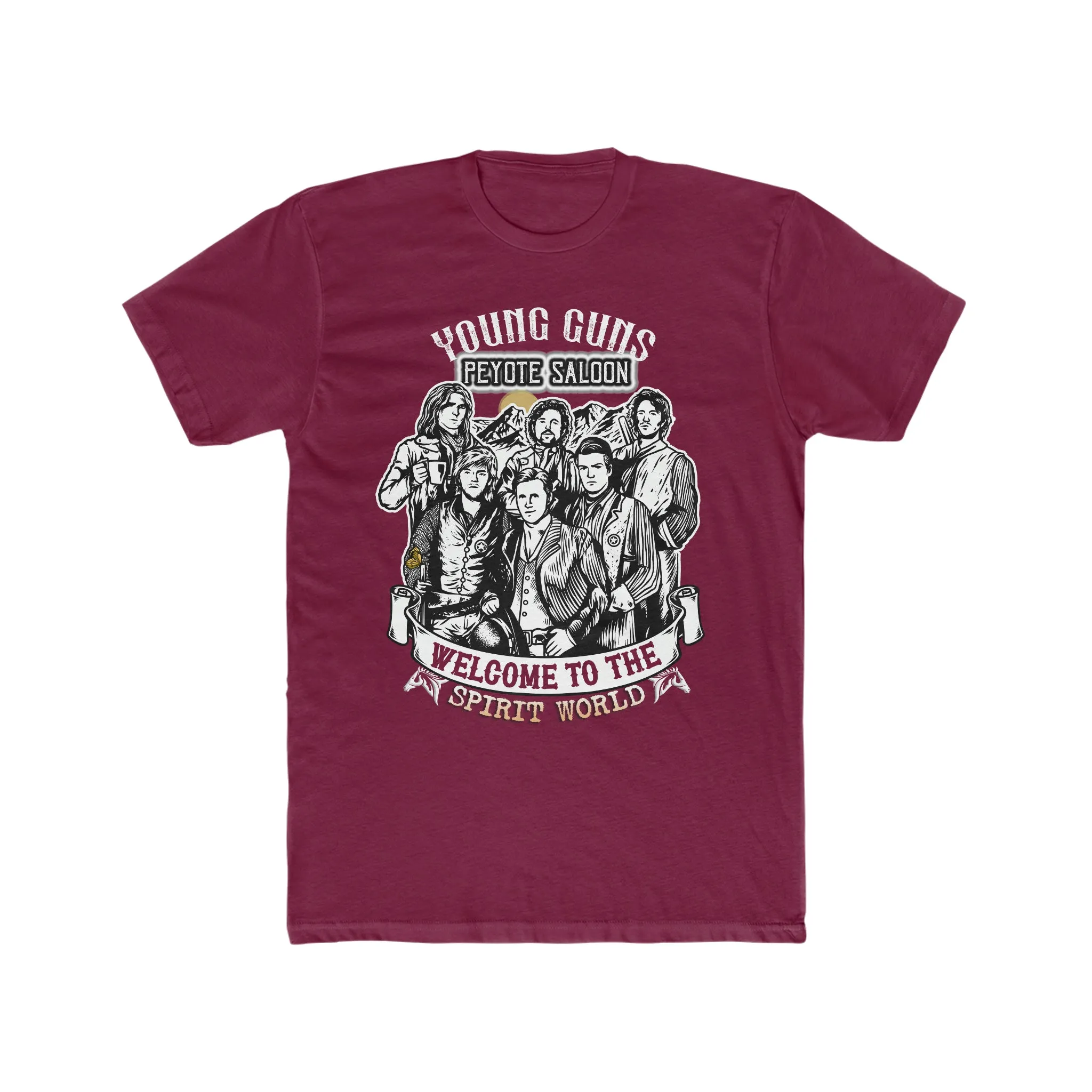 Young Guns Peyote Saloon Tee on Next Level