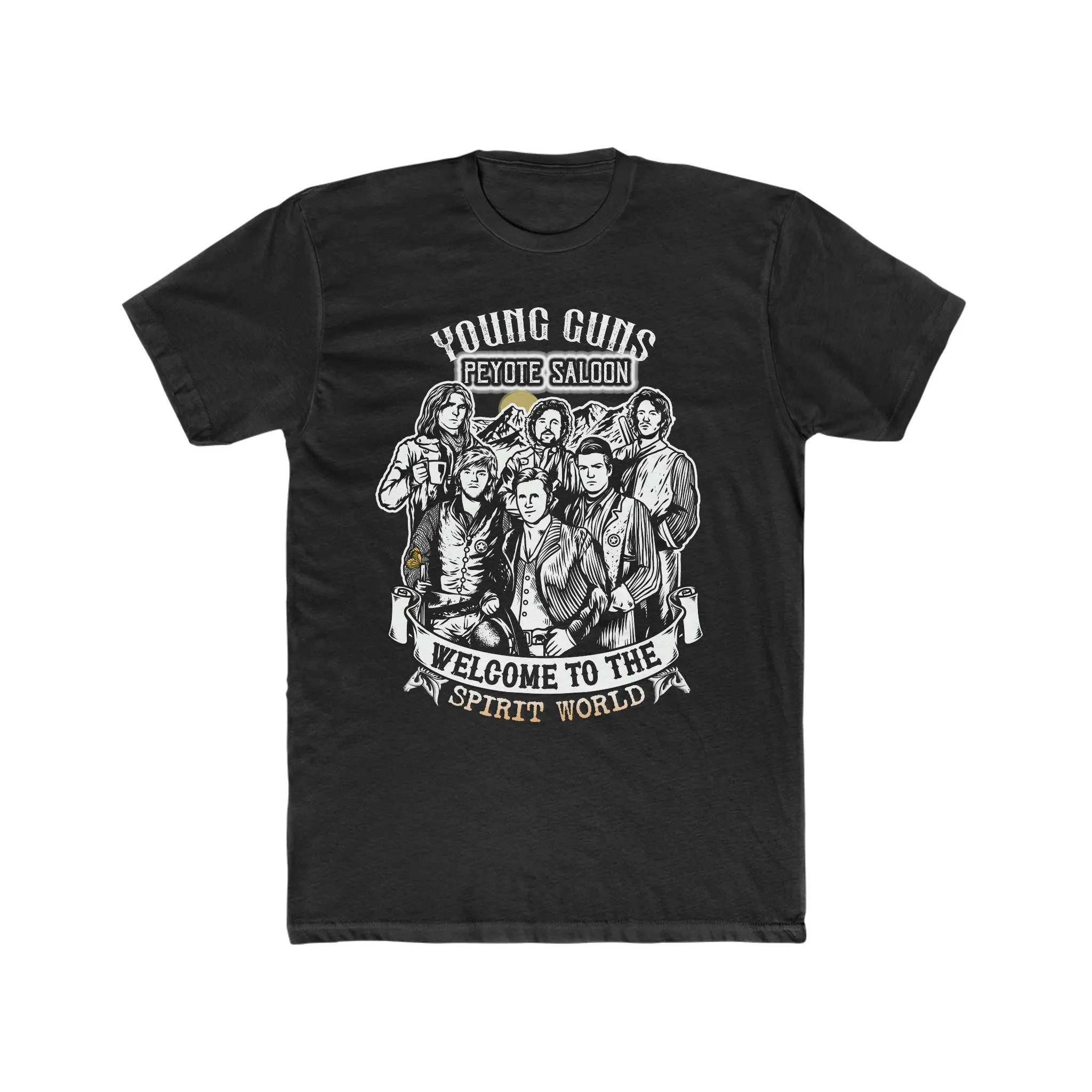 Young Guns Peyote Saloon Tee on Next Level
