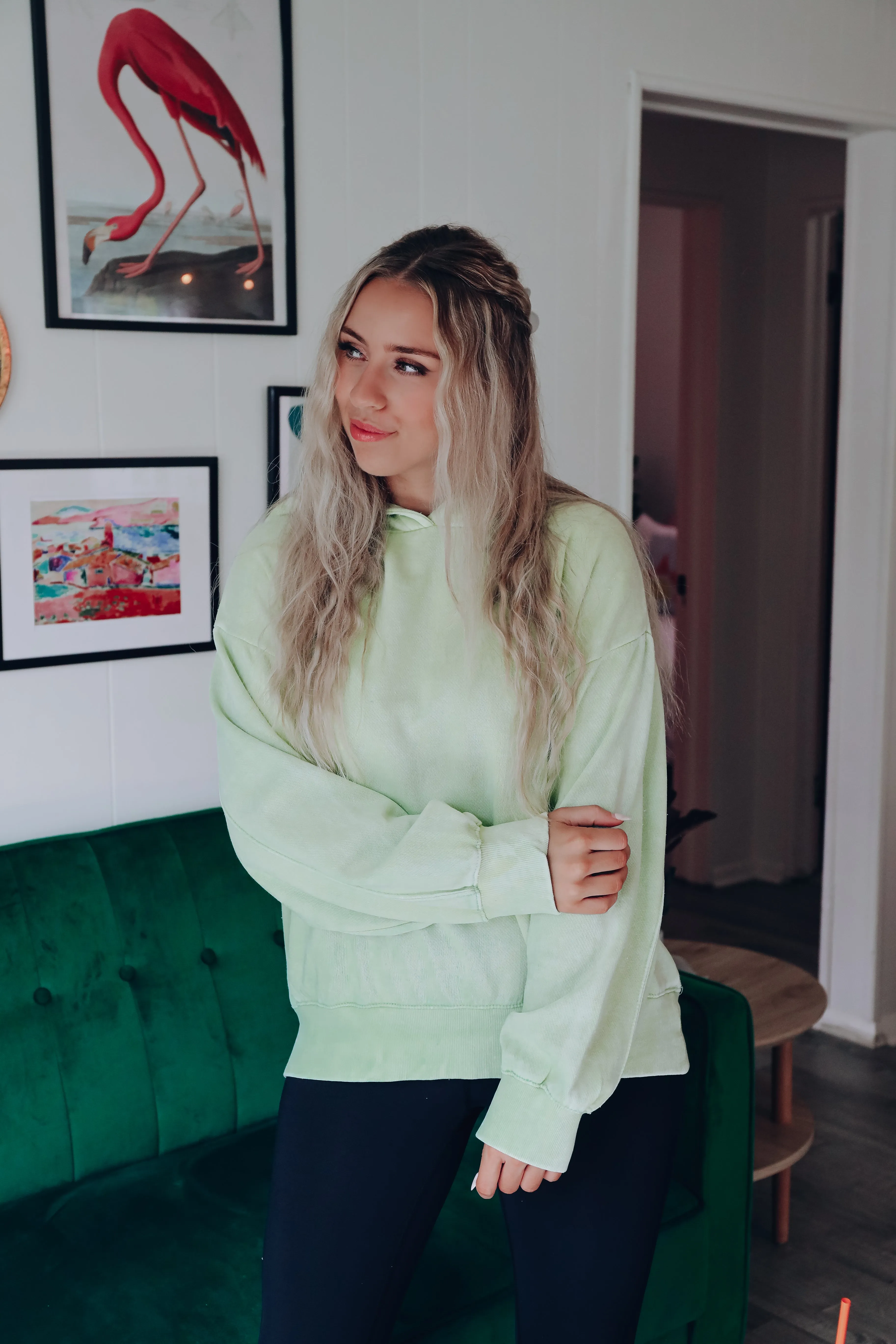 Your Favorite Sweatshirt Hoodie - Lime
