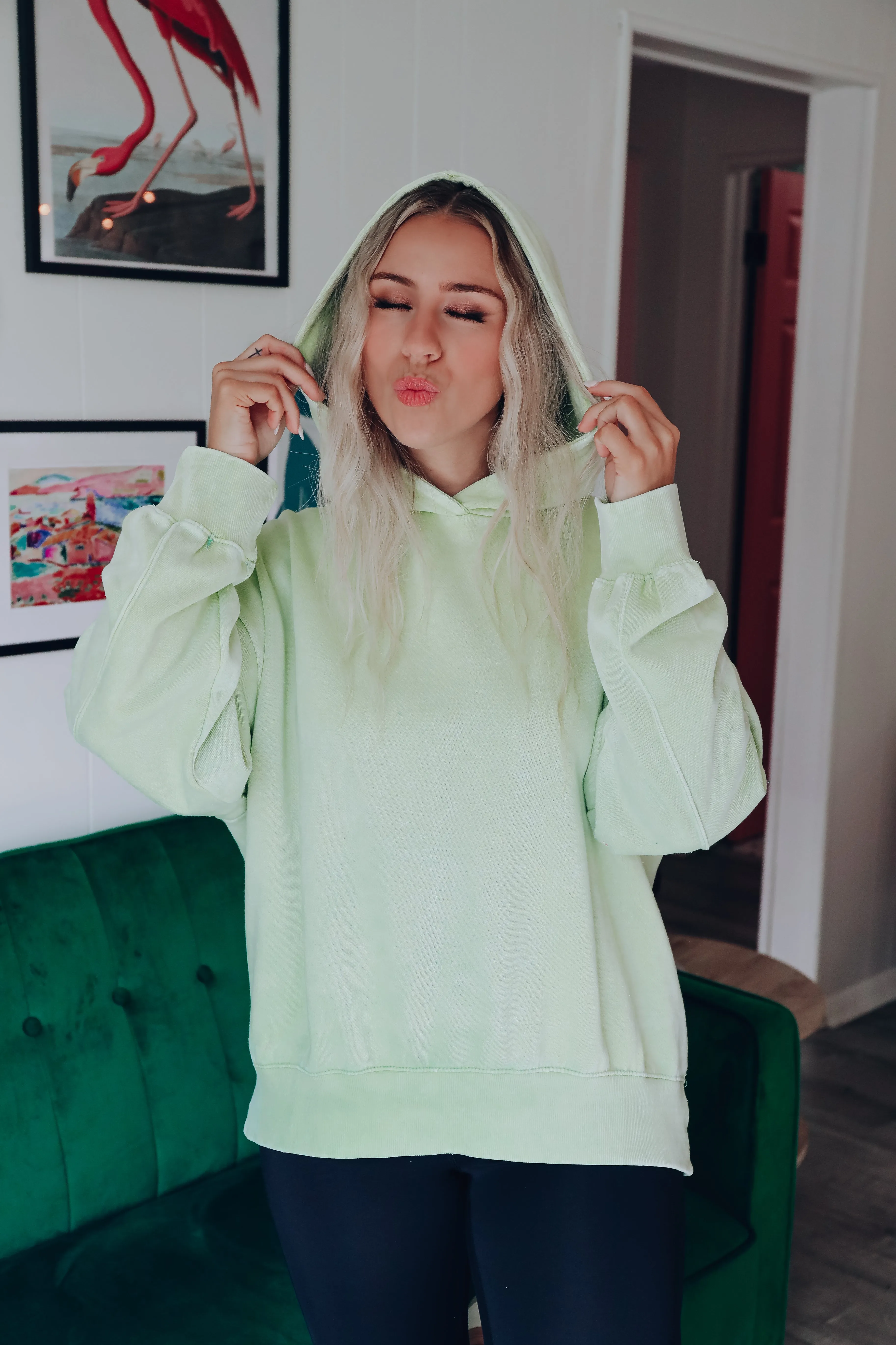 Your Favorite Sweatshirt Hoodie - Lime