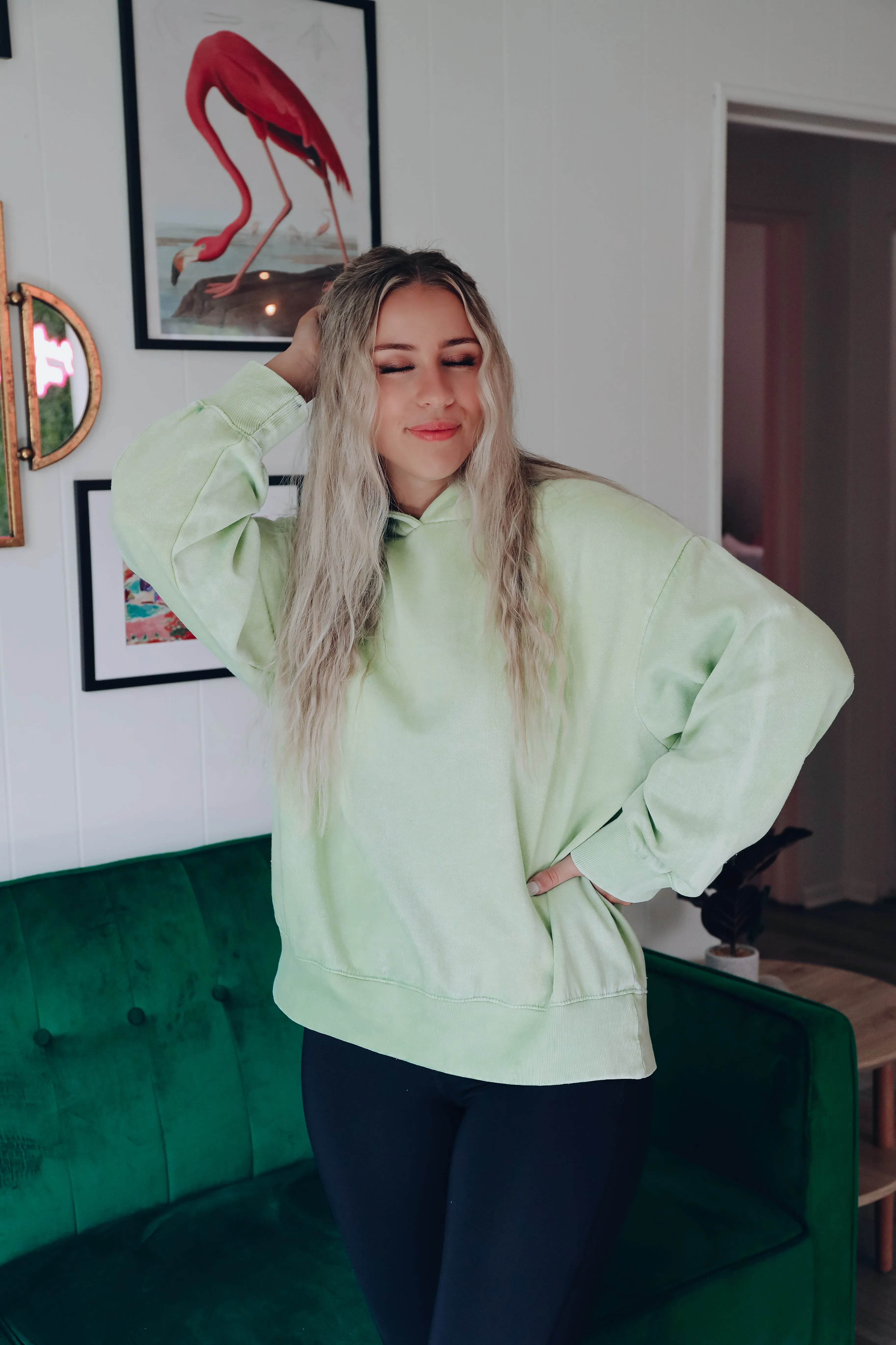 Your Favorite Sweatshirt Hoodie - Lime
