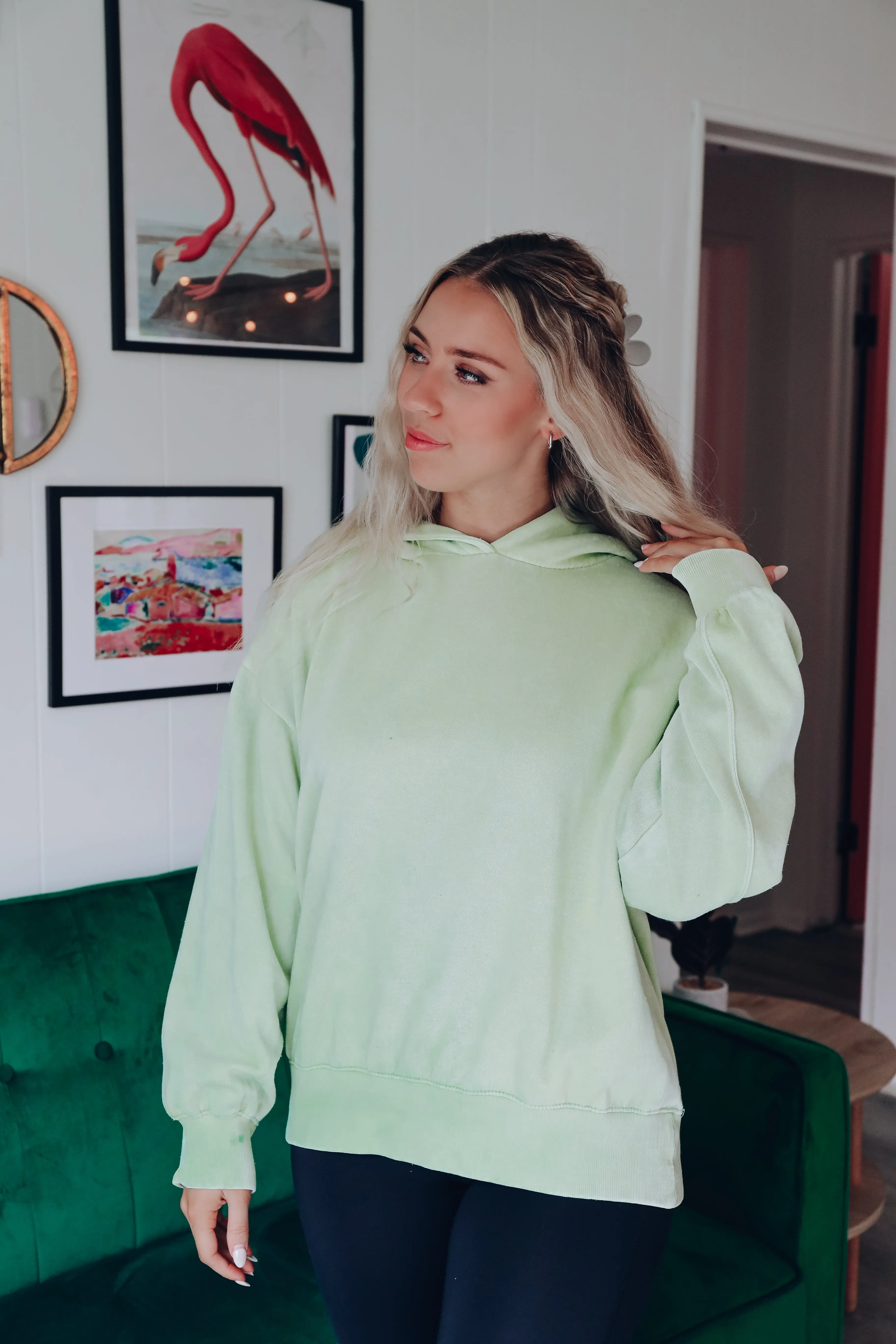 Your Favorite Sweatshirt Hoodie - Lime