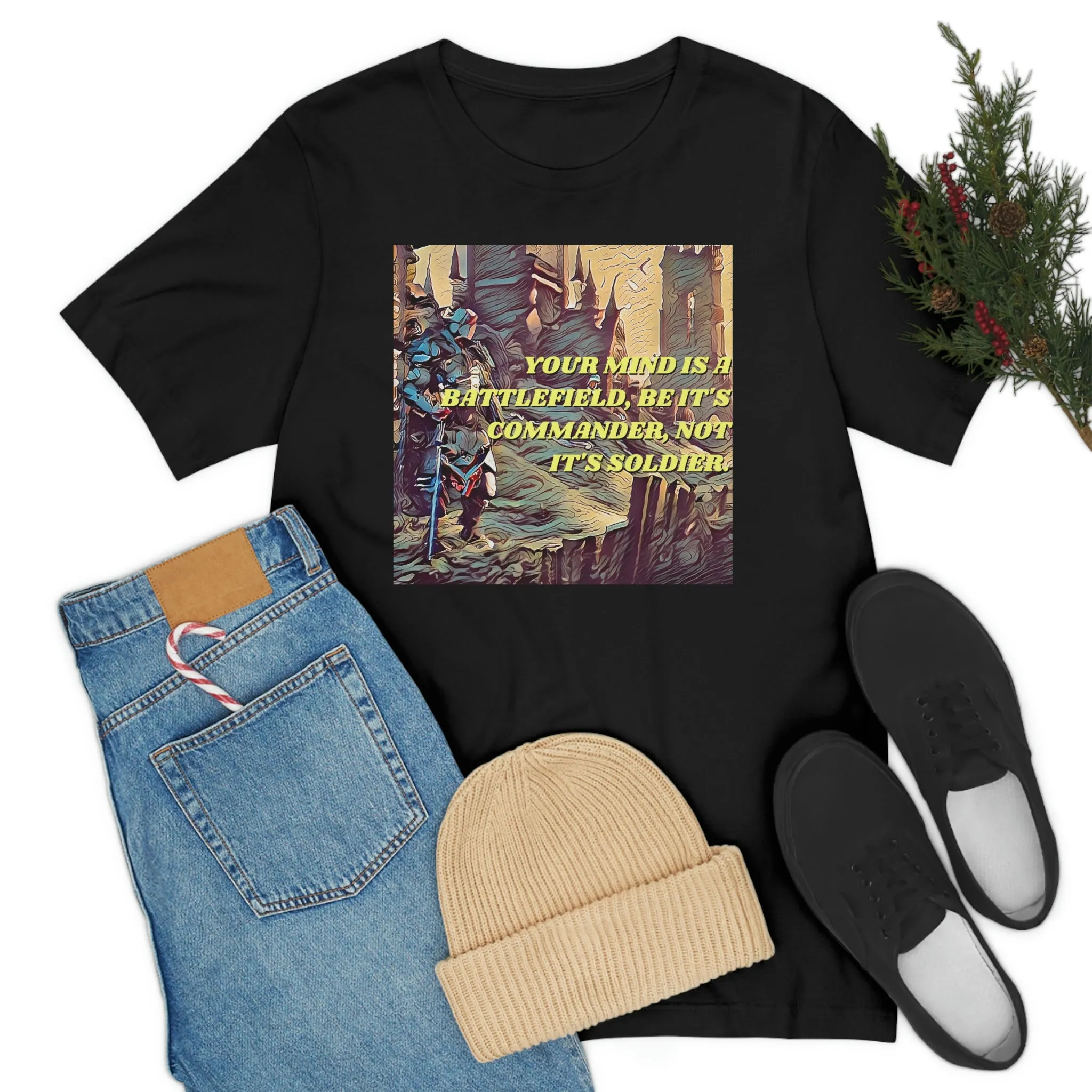 Your Mind Is A Battlefield Short Sleeve Tee